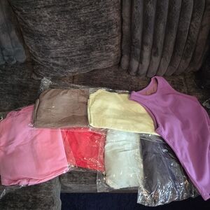 Womens Colorful Sleeveless Tops